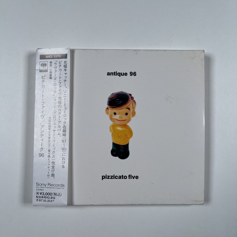 Pizzicato Five Antique 96 CD Sony SRCL 3370 Obi 1995 Compilation Sealed Disc